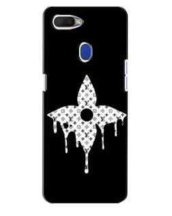 Чехол для OPPO A5s с картинкой «Цветочная монограмма»