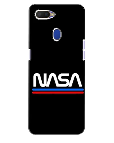 Чехол для OPPO A5s с картинкой «NASA — классика Red Blue»