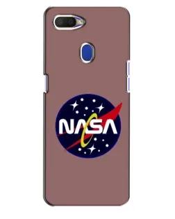 Чехол для OPPO A5s с картинкой «NASA — ретро космос»