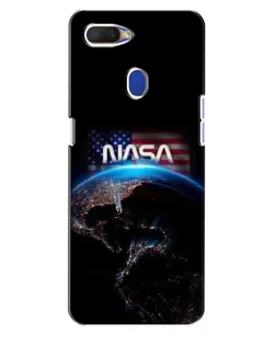 Чехол для OPPO A5s с картинкой «Земля из космоса NASA»