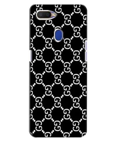 Чехол для OPPO A5s с картинкой «Gucci — сетчатый паттерн»