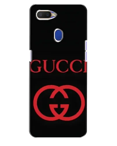 Чехол для OPPO A5s с картинкой «Gucci — красный логотип»