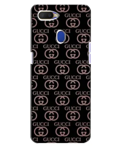 Чехол для OPPO A5s с картинкой «Классическая монограмма Gucci»