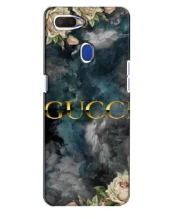 Чехол для OPPO A5s с картинкой «Абстрактные цветы Gucci»