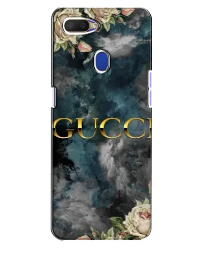 Чехол для OPPO A5s с картинкой «Абстрактные цветы Gucci»