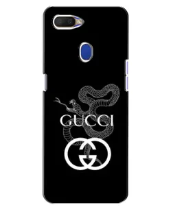 Чехол для OPPO A5s с картинкой «Gucci — серебряная змея»