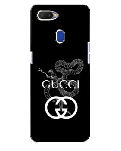 Чехол для OPPO A5s с картинкой «Gucci — серебряная змея»