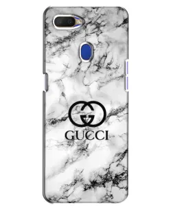 Чехол для OPPO A5s с картинкой «Gucci — мраморный шик»