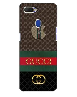 Чехол для OPPO A5s с картинкой «Gucci — брендированный десерт»