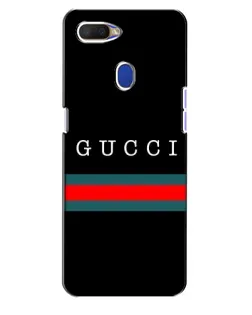 Чехол для OPPO A5s с картинкой «Gucci — красный пояс»
