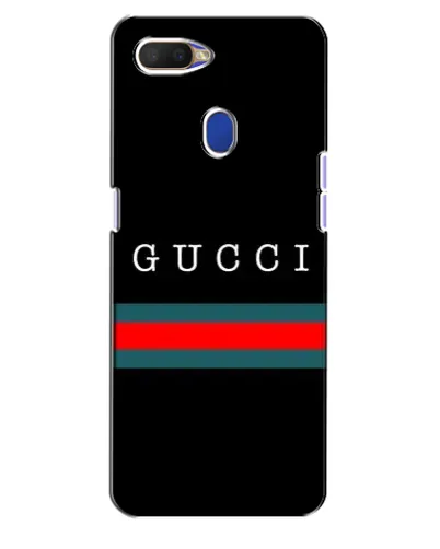 Чехол для OPPO A5s с картинкой «Gucci — красный пояс»