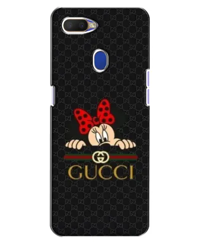 Чехол для OPPO A5s с картинкой «Минни Маус Gucci — черный»
