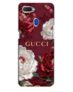 Чохол для OPPO A5s з картинкою «Gucci — бордові троянди» Чохол для OPPO A5s з картинкою «Gucci — бордові троянди»