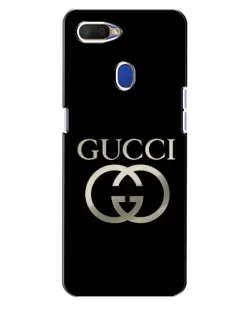 Чохол для OPPO A5s з картинкою «Gucci — золото на чорному» Чохол для OPPO A5s з картинкою «Gucci — золото на чорному»