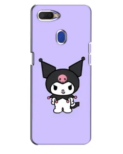 Чохол для OPPO A5s з картинкою «Kuromi — ніжний фіолетовий»