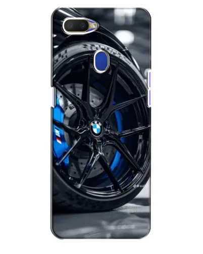 Чехол для OPPO A5s с картинкой «Колесо BMW вблизи»