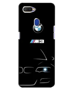 Чехол для OPPO A5s с картинкой «Минималистичный принт BMW M3»