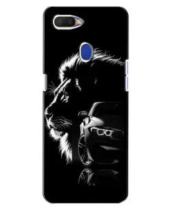 Чехол для OPPO A5s с картинкой «BMW и лев»