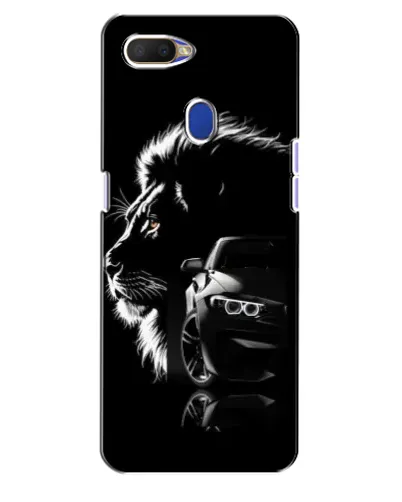 Чехол для OPPO A5s с картинкой «BMW и лев»
