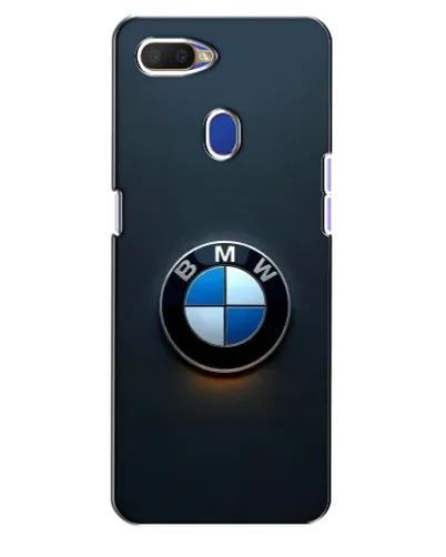 Чехол для OPPO A5s с картинкой «Логотип BMW — минимализм»