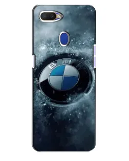 Чехол для OPPO A5s с картинкой «Логотип BMW — лед»