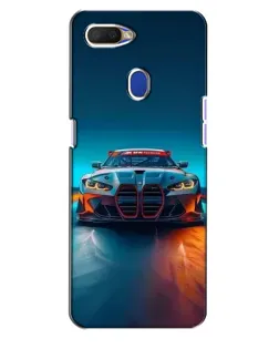 Чехол для OPPO A5s с картинкой «BMW — огни неона»