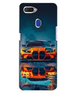 Чехол для OPPO A5s с картинкой «BMW — золотая эмблема»