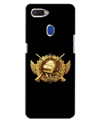 Чехол для OPPO A5s с картинкой «PUBG — оранжевый градиент»