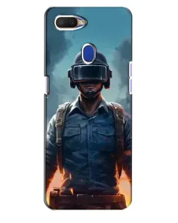 Чехол для OPPO A5s с картинкой «PUBG — реалистичный герой»