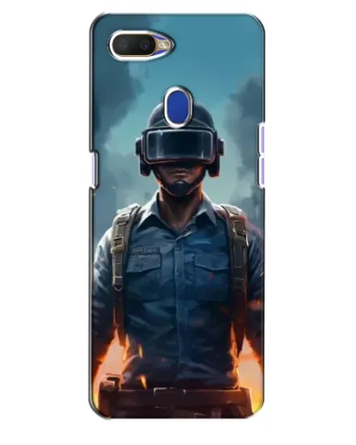 Чехол для OPPO A5s с картинкой «PUBG — реалистичный герой»