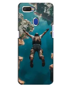 Чехол для OPPO A5s с картинкой «PUBG — свободное падение»