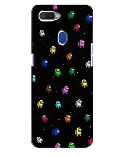 Чехол для OPPO A5s с картинкой «Экипаж Among Us»