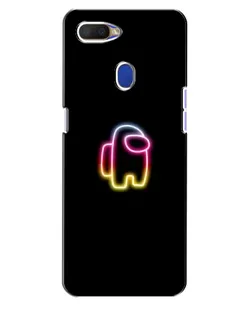Чехол для OPPO A5s с картинкой «Among Us градиент»
