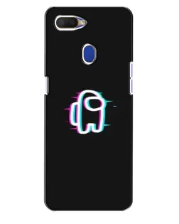 Чехол для OPPO A5s с картинкой «Among Us неон»