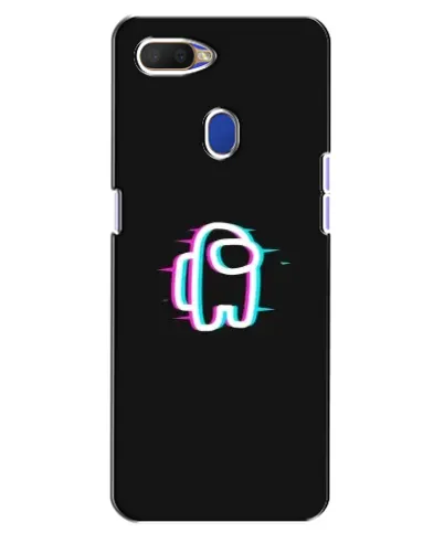 Чехол для OPPO A5s с картинкой «Among Us неон»