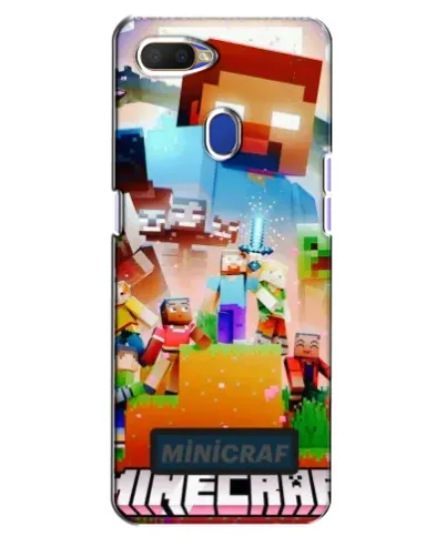 Чехол для OPPO A5s с картинкой «Minecraft герои игры»