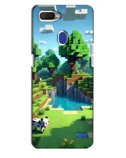 Чехол для OPPO A5s с картинкой «Minecraft летний день»