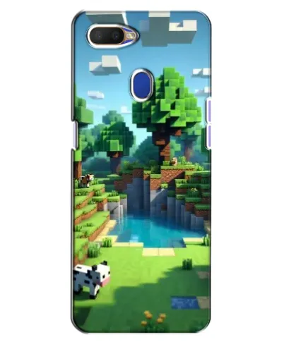Чехол для OPPO A5s с картинкой «Minecraft летний день»