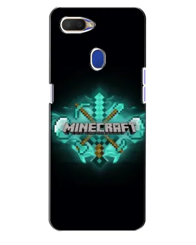 Чехол для OPPO A5s с картинкой «Minecraft Diamond лого»