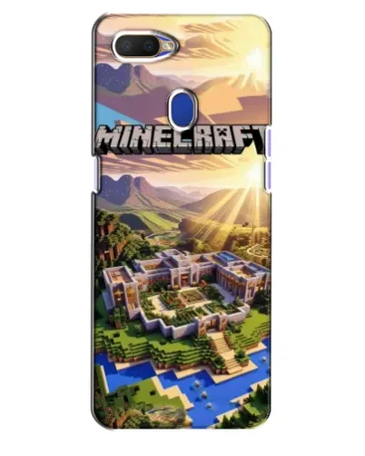 Чехол для OPPO A5s с картинкой «Minecraft панорама»