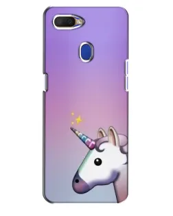 Чехол для OPPO A5s с картинкой «Единорог градиент»