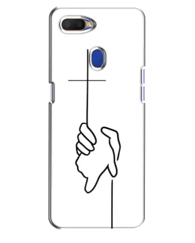 Чехол для OPPO A5s с картинкой «Рука держит» Чехол для OPPO A5s с картинкой «Рука держит»