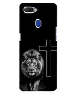 Чехол для OPPO A5s с картинкой «Лев и Крест»