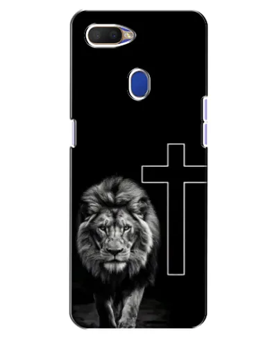 Чехол для OPPO A5s с картинкой «Лев и Крест» Чехол для OPPO A5s с картинкой «Лев и Крест»