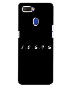 Чехол для OPPO A5s с картинкой «Точки веры J.E.S.U.S.»