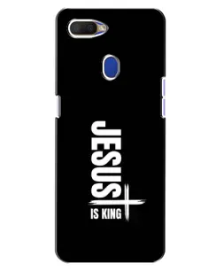 Чехол для OPPO A5s с картинкой «Вертикаль веры Jesus»