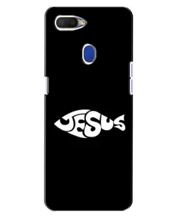 Чехол для OPPO A5s с картинкой «Рыба Jesus»
