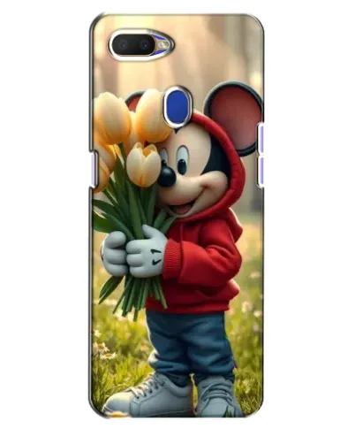 Чехол для OPPO A5s с картинкой «Микки с тюльпанами» Чехол для OPPO A5s с картинкой «Микки с тюльпанами»