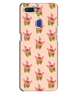 Чехол для OPPO A5s с картинкой «Патрик Стар паттерн»