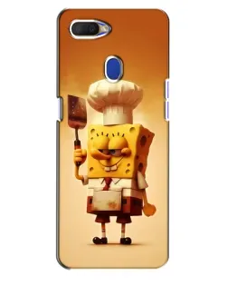 Чехол для OPPO A5s с картинкой «Губка Боб повар»